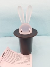 Alessi "Magic Bunny" Black Toothpick Holder Alessi-ASG16 B Unused