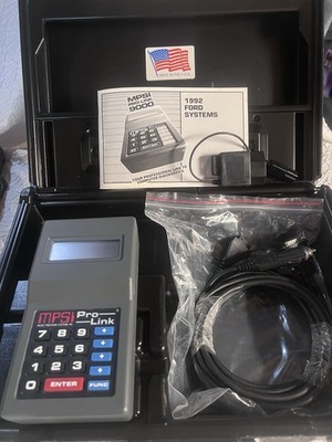 MPSI Pro Link 9000 Computer Diagnostic Code With 1992 Ford Systems Cartridge
