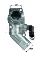 Behr Thermostat Fuer Opel TI4392D