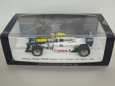 Williams Honda FW09B 1/43 Diecast Engine Test 1985 Suzuka Satoru Rare 14Y+ JAPA