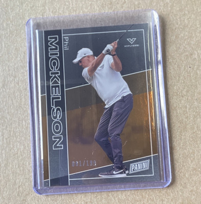 Panini 2025 National Convention Phil Mickelson Orange #39 Hyflyers GC /199