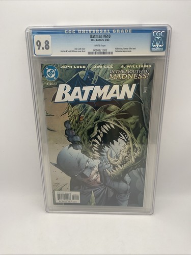 Batman #610 - CGC 9.8 - 2003 HUSH DC comics