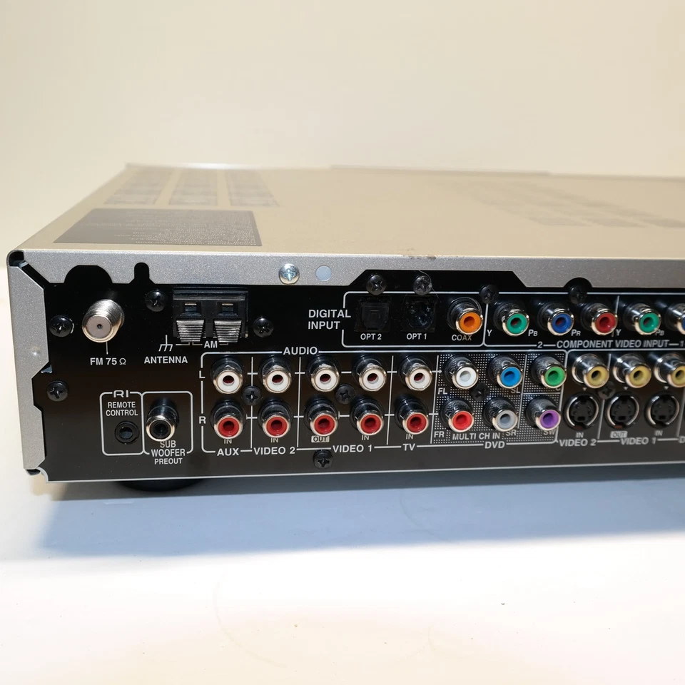 Onkyo TX-LR552 AV Receiver 6.1 Channel Slim Design Component Video 65W/channel - Image 3 of 4