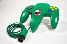 Nintendo 64 Controller CUSTOM Green Hall Effect Stick Matching Paracord Cable