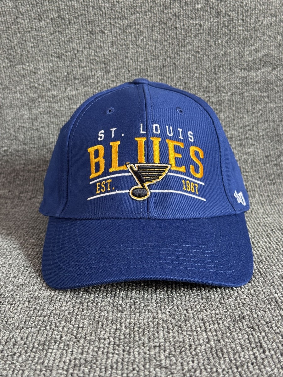'47 Brand St. Louis Blues Dad Hat Strapback Blue One Size NHL Cap