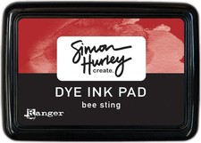 Ranger Simon Hurley create. Dye Ink Pad-Bee Sting Bee