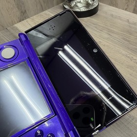 Nintendo 3DS Purple Console Bundle w/ Mario Party DS + Stylus | Tested 🎮💜