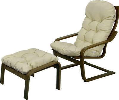 Cuscino imbottito per poltrona IKEA POANG PELLO, cuscino poggiapiedi IKEA 