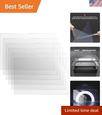 6PCS FEP Film for Resin LCD 3D Printer, FEP Film for ELEGOO Saturn S, Saturn, Mo