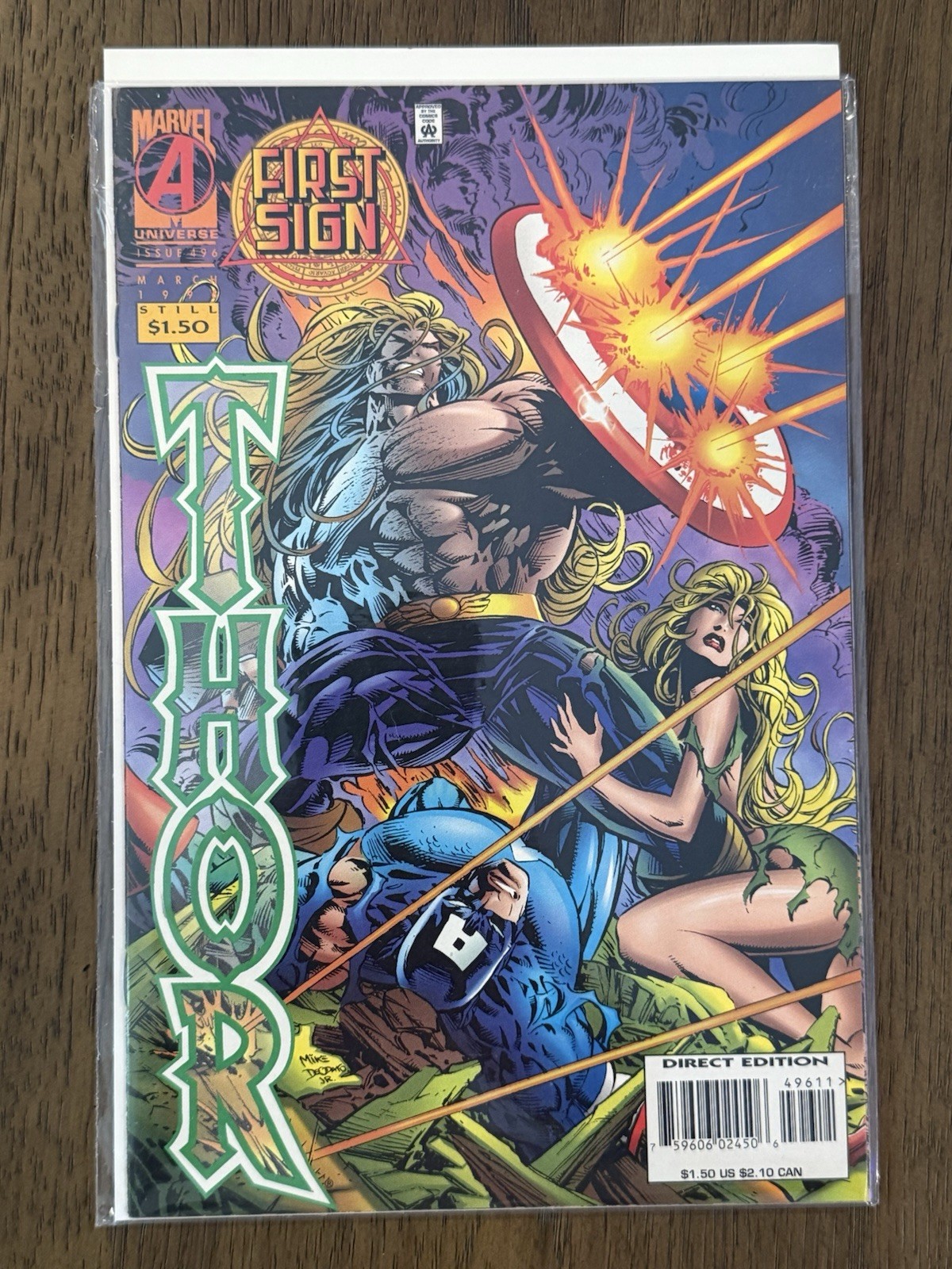 THOR | Issue #496 | 1996 | Marvel Comics | Comic Book