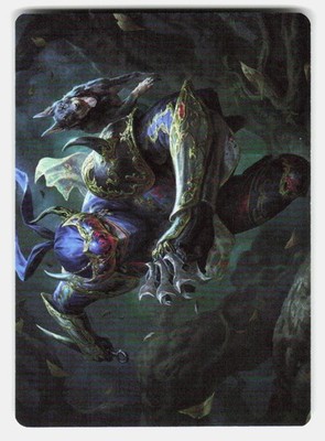 Art Series: FINAL FANTASY #26 Shadow, Mysterious Assassin Art Card