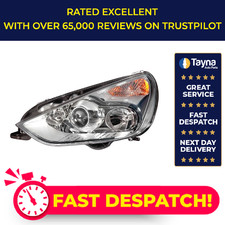 Headlight Headlamp fits FORD S-MAX TDCi 2.2D Left 08 to 14 N/S Passenger Side