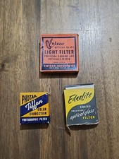 Vintage Photography Lens Lot of 3 items Tiffe...