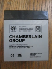 Chamberlain Group (LiftMaster) Battery Backup Replacement OEM BRAND NEW