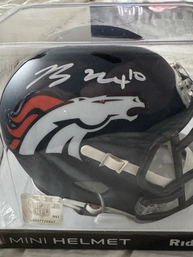BO NIX Signed/Autographed Denver Broncos Mini Helmet PSA/DNA🔥