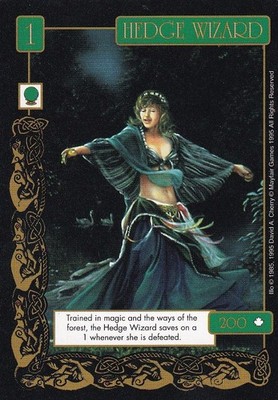 Hedge Wizard - FAD Base Set - Fantasy Adventures CCG