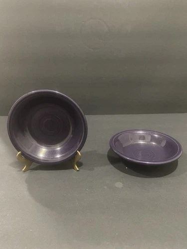 Vintage Fiesta Ware Plum Fruit Bowl 5.25 D Homer Laughlin