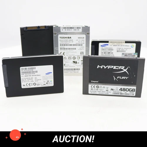 5xKingston/ Toshiba/Samsung 480GB 6GB/s SATA 2.5" SSD VARIOUS BATCH