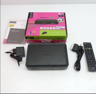   TiVuSat  zertifizierter DIGIQuest 4K Q90 PVR+Receiver mit WLAN  