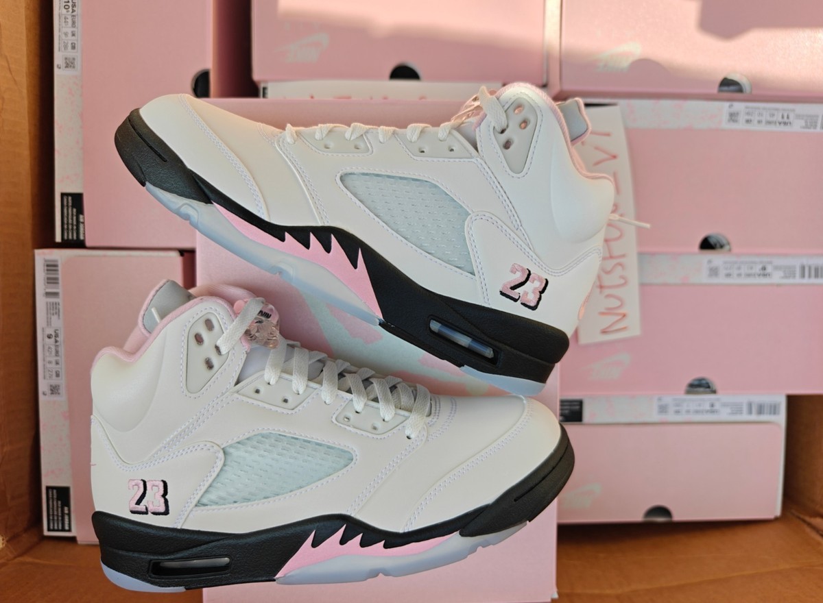 Air Jordan 5 Retro Medium Soft Pink HQ7978-102 Men Size8-13 SHIP 
