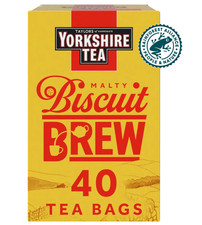 NEW Yorkshire Tea Bags (box of 40 bags) Malty Biscuit Brew