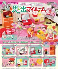 Re-Ment Petit Sample Showa Retro Nostalgic Room Complete Set BOX of 8 Type Packs