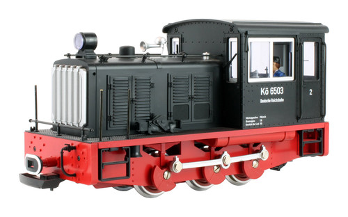 LGB SPUR G 22620 DIESELLOK DR SCHWARZ 0-6-0 "6503" *DCC SOUND* | Condition: Used