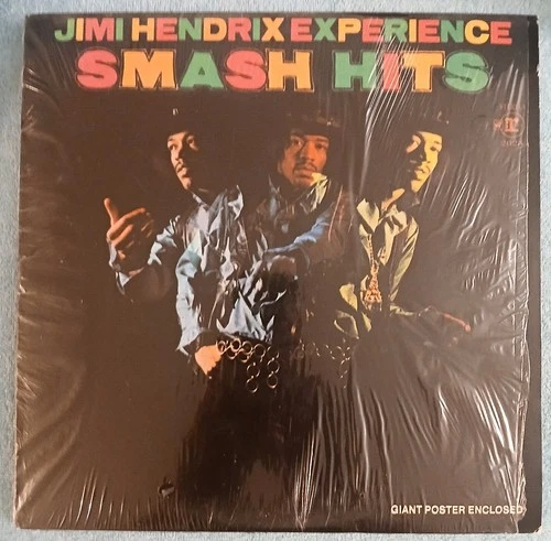 1969 Jimi Hendrix Experience - Smash Hits - MS 2025 Rock 12" LP EX w/Poster