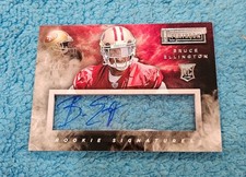 2014 Panini Playbook Rookie Auto Bruce Ellington San Francisco 49ers 13/87 #111