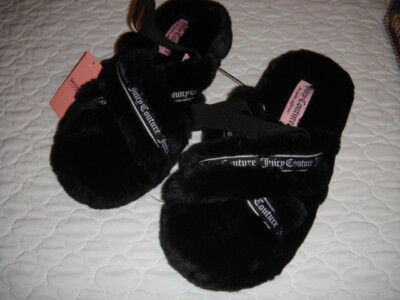 GOODY Women's Shoes 10M Juicy Couture FLUFF YEAH SLIDE