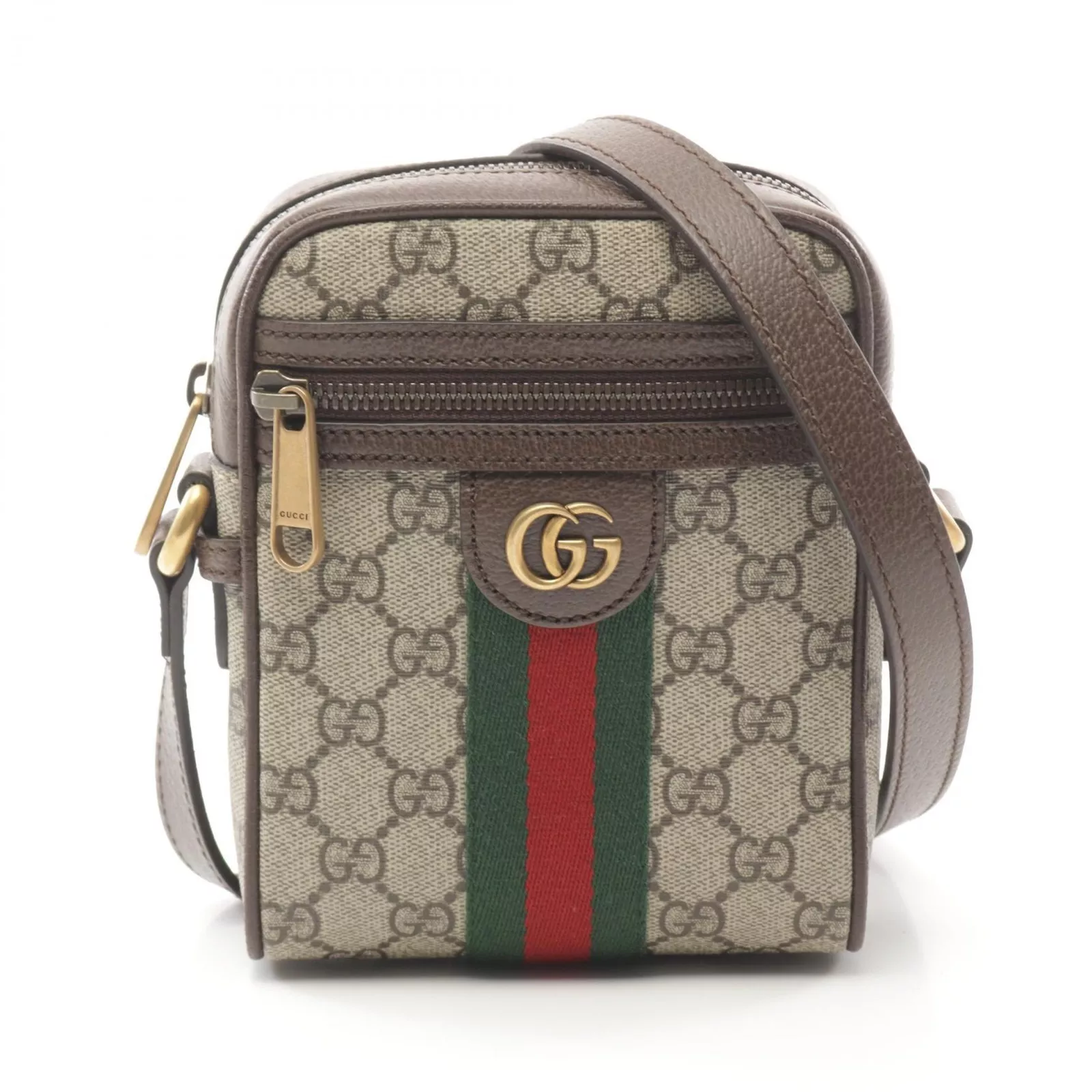 Sac à bandoulière GUCCI Ophidia GG Supreme 59812796IWT8745 toile beige marron NEUF