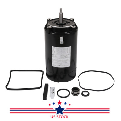 Pool Pump Motor & Seal Replacement Kit For Hayward Max Flow,Super Pump UST1102