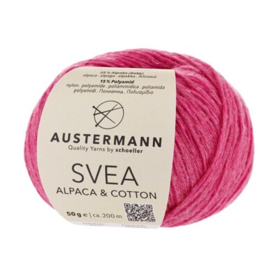 Austermann SVEA ALPACA+COTTON 50g 50%BW/35%ALPACA/15%PAM sehr weich Nd.3,5-4,5