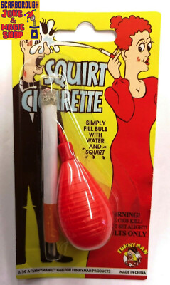 Squirt Zigarette ~ Witz Überraschung Wasserpistole ~ frecher Trick Streich Gag