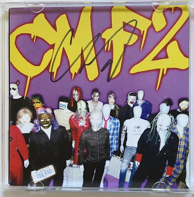 Corey Taylor signiert Slipknot CD CMF2 Original Autogramm Signed Art Card OVP