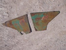 Oliver 88 Tractor Original Rear Side Panel Curtains