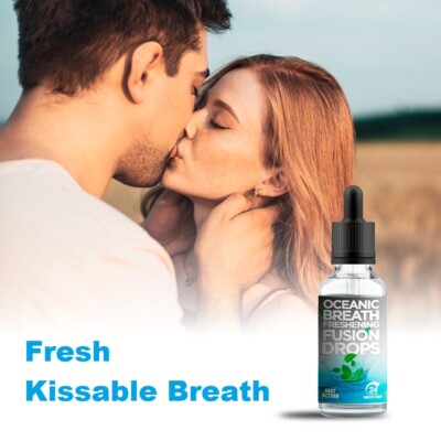 Oceanic Breath Freshening Fusion Drops 30ml - Stoppt Mundgeruch - Kissable Breath