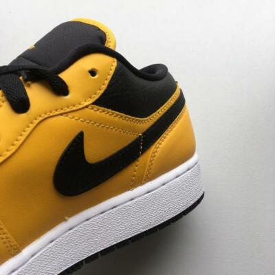 Nike Air Jordan 1 Low GS University Gold Black 553560 700  display picture 1