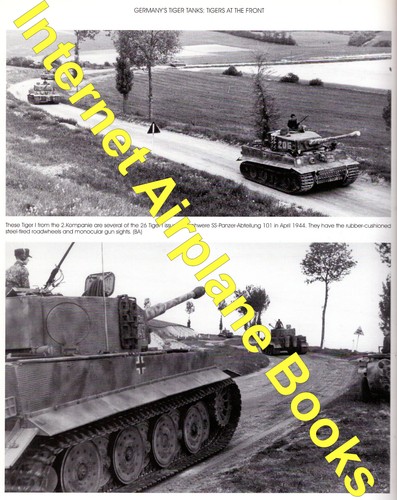 WW2 GERMAN TIGER TANKS (I & II) AT THE FRONT NORTH AFRICA RUSSIA ITALY NORMANDY - Picture 7 of 10
