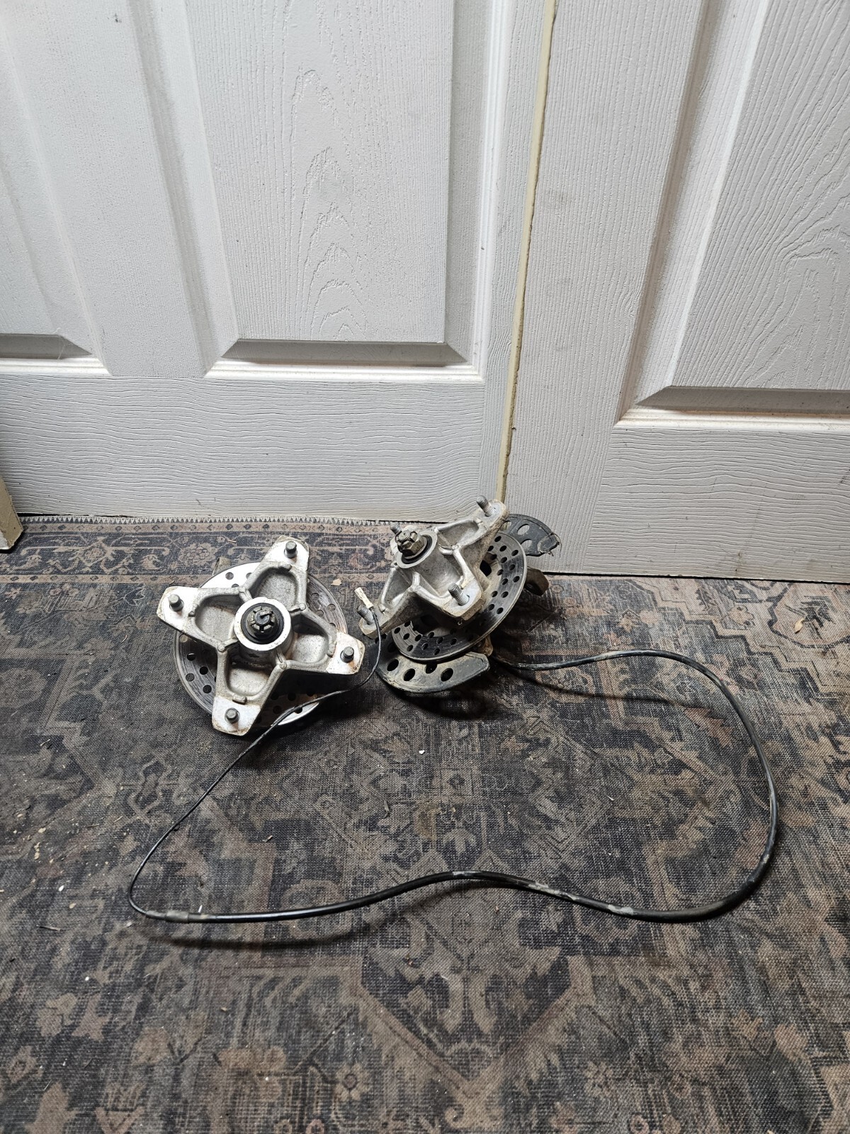 OEM Tight YAMAHA RAPTOR 700 YFZ450 FRONT WHEEL HUBS SPINDLES RAPTOR 700