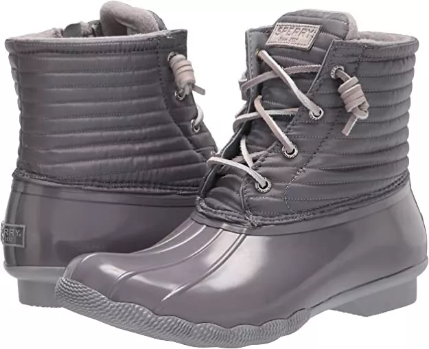 Women's saltwater nylon quilt rain boot sale