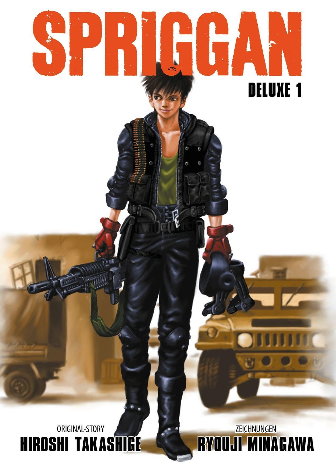 Thumbnail - Spriggan Deluxe 01 - Hiroshi Takashige - 9783741624292