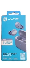 JLab GO Air Pop True Wireless Bluetooth Earbuds - Slate, Sealed
