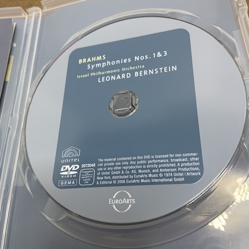 EuroArts Konzerte & Symphonien Bernstein Chailly Schuman Brahms Mozart 3x DVD - Bild 8 von 11