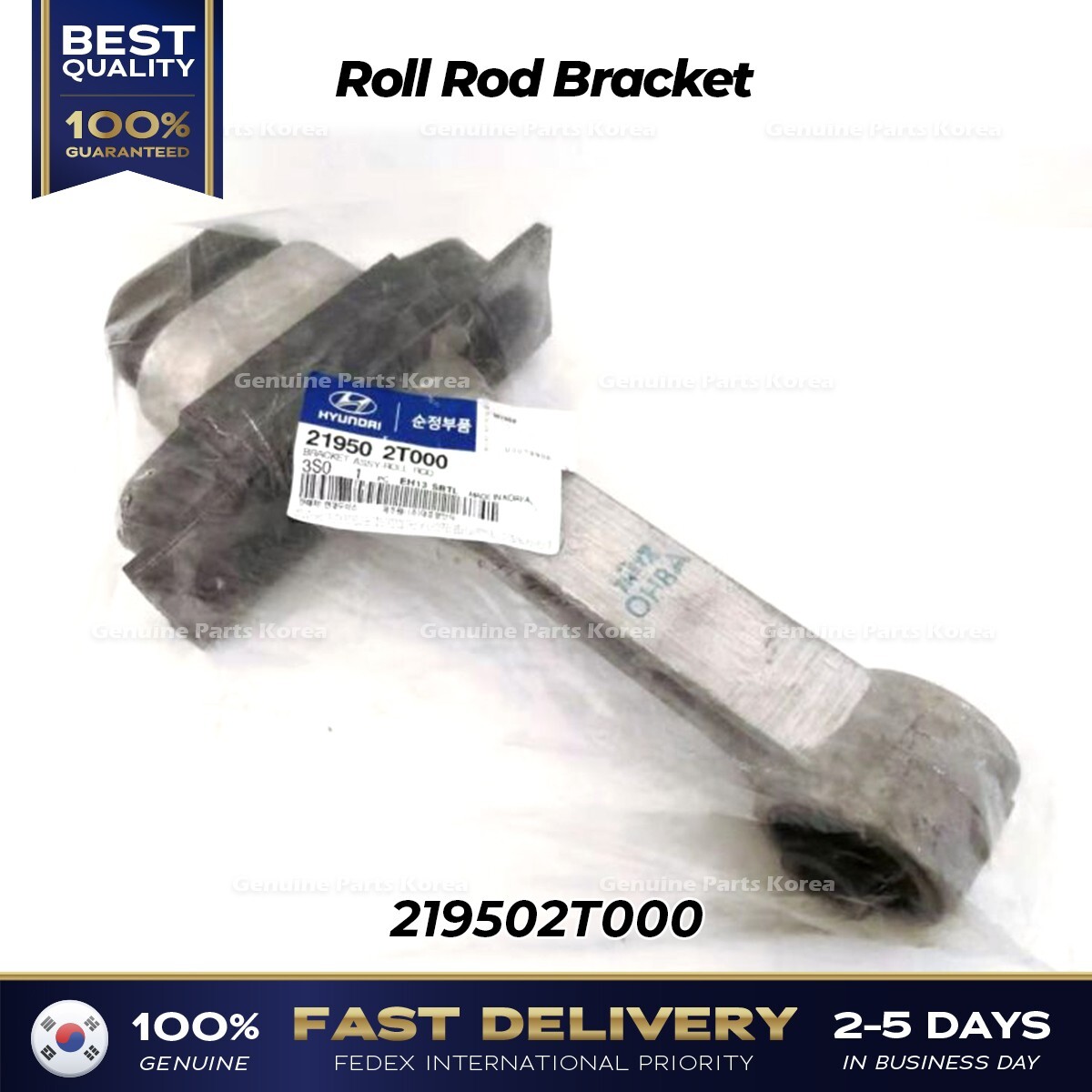パク 2 ⭐Genuine⭐ Roll Rod Bracket 219502T000 for Hyundai Sonata Kia