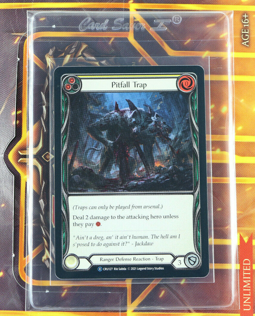 flesh and blood trap cards Spike Pit [OUT104] (Outsiders) Rainbow Foil Regular Type Arakni, Trap-Door | Flesh and