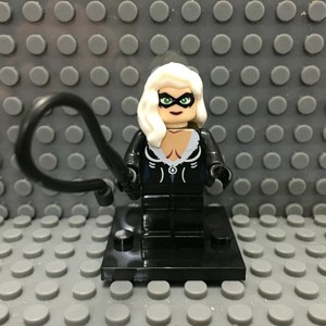 Black-Cat-Custom-Minifigure-LEGO-Compatible-Spider-Man-Minifigures