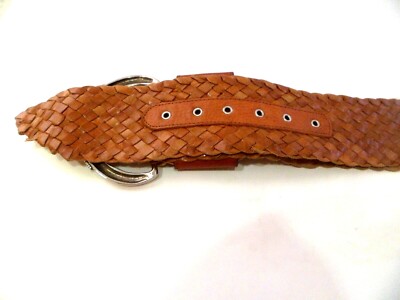 STREETS AHEAD Braided Belt Woven Genuine Leather Hand  display picture 3