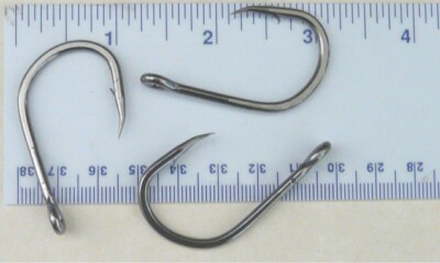 500 Ganci Da Pesca Siwash 6/0 – 6X Strength GT 9171 Nickel Plated Occhiello Aperto