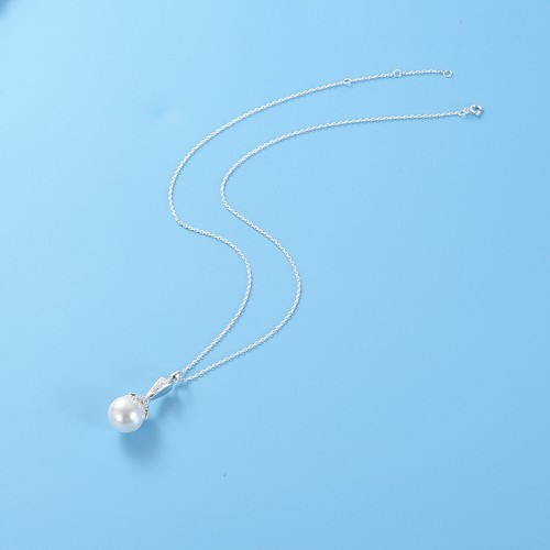 Sterling Silver Pearl Cremation Pendant Keepsake Urn Necklace For Ashes Holder - Picture 6 of 6